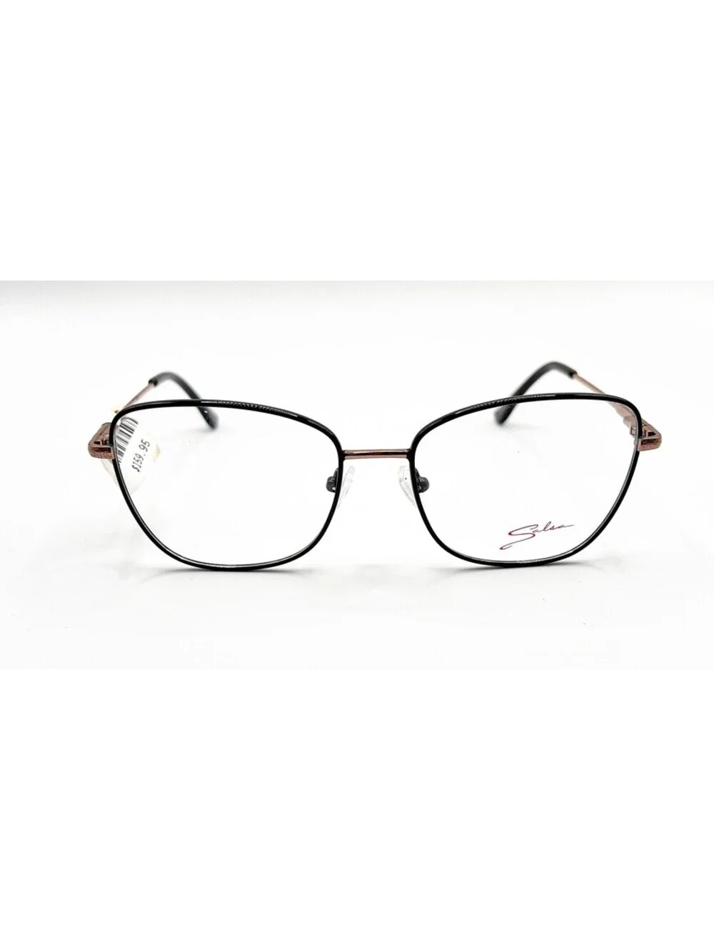 Salsa Sa20212 Black Gold Authentic Eyeglasses 54-17-140